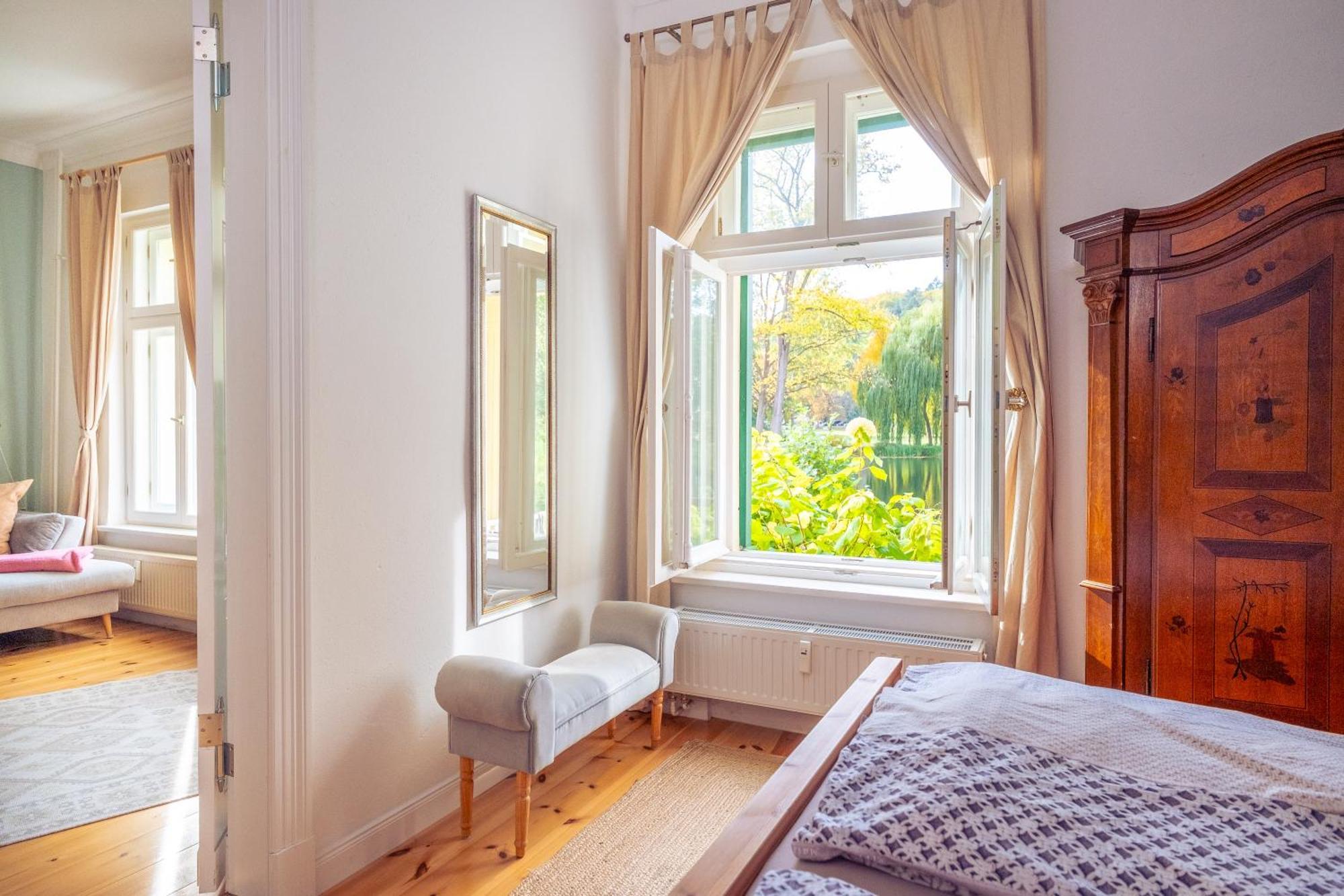 Ferienwohnung Papenmuehle Am Kurpark Bad Freienwalde Luaran gambar